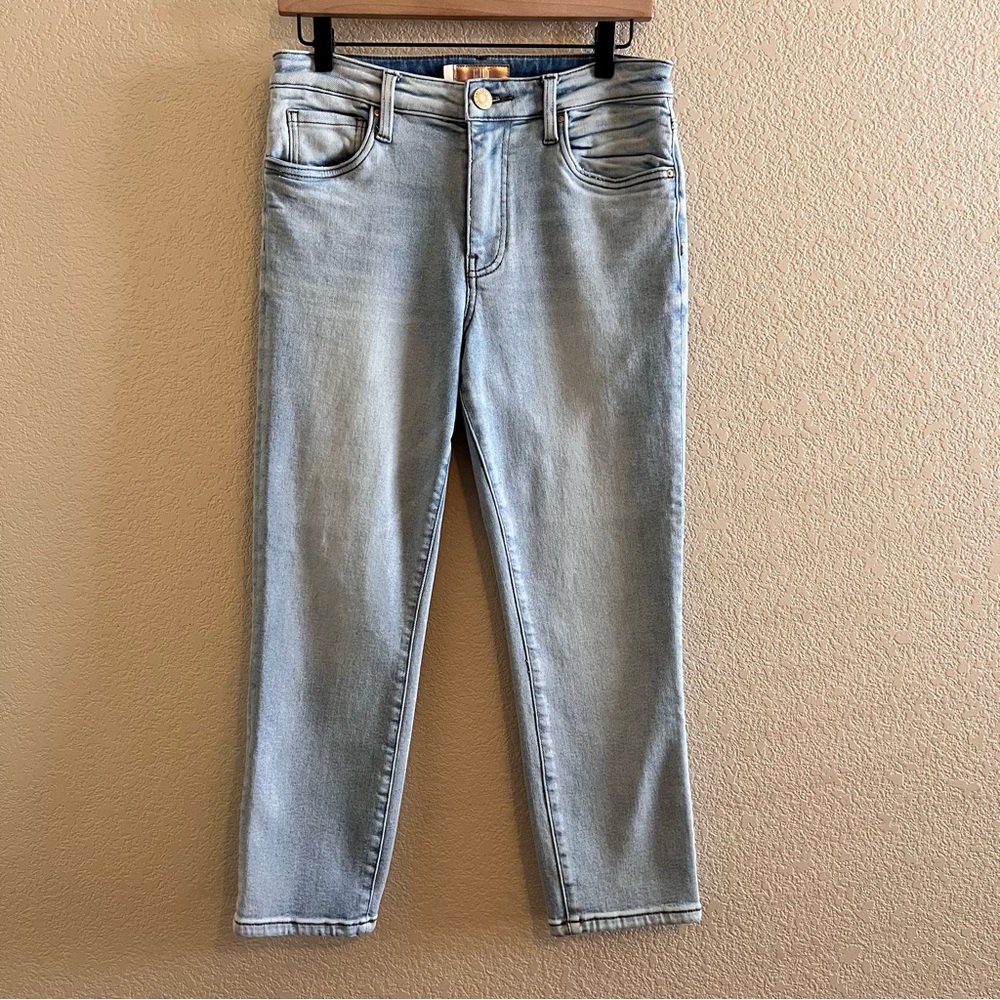 Kut from the Kloth Catherine High Rise Crop Straight Leg Jeans Size 6